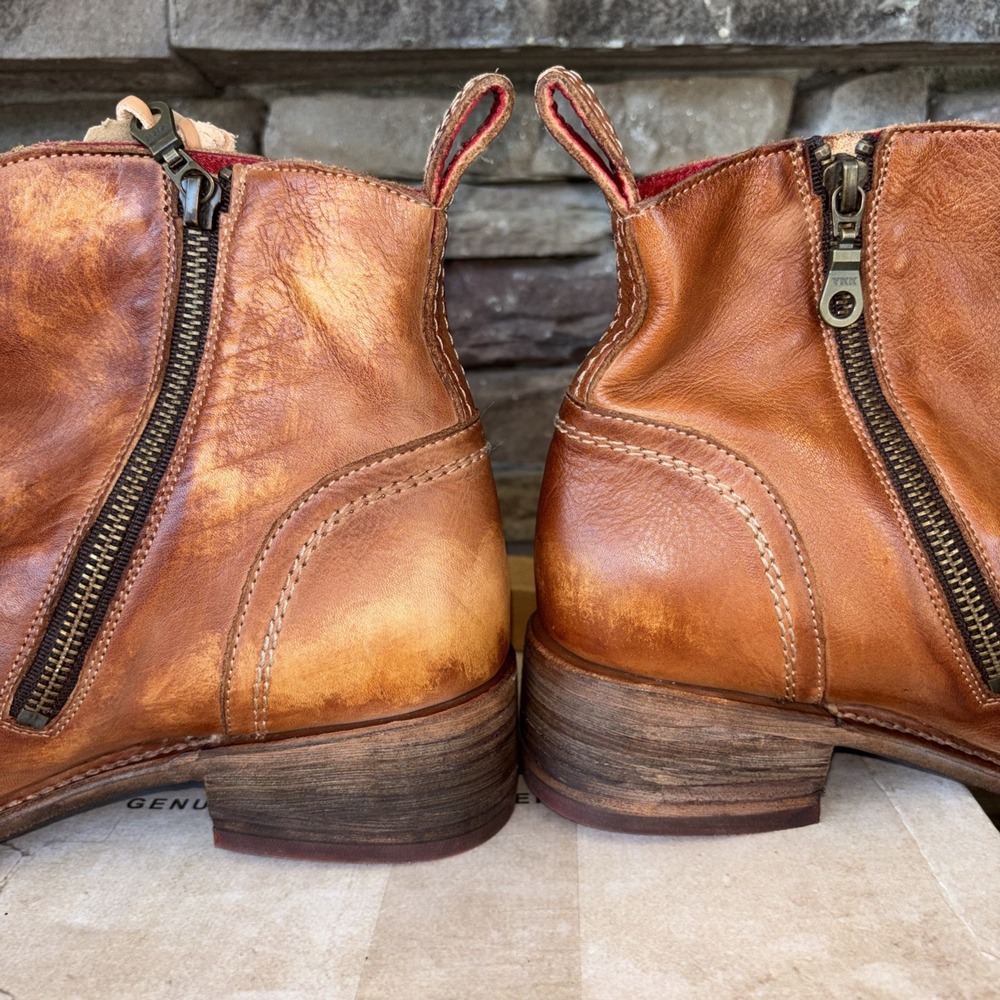 Bedstu Women's Tabitha Boots Tan Driftwood 8.5 NWB Cobbler Series - Picture 5 of 12